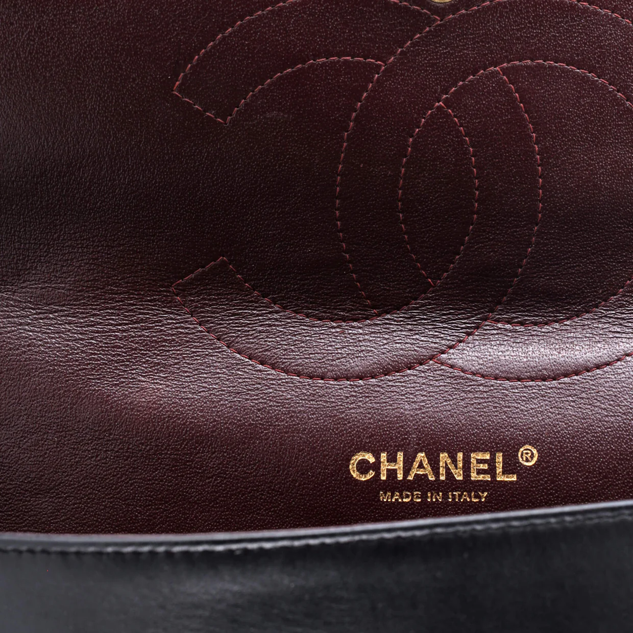 Classic Double Flap Bag Quilted Lambskin Jumbo - Deep Luxury