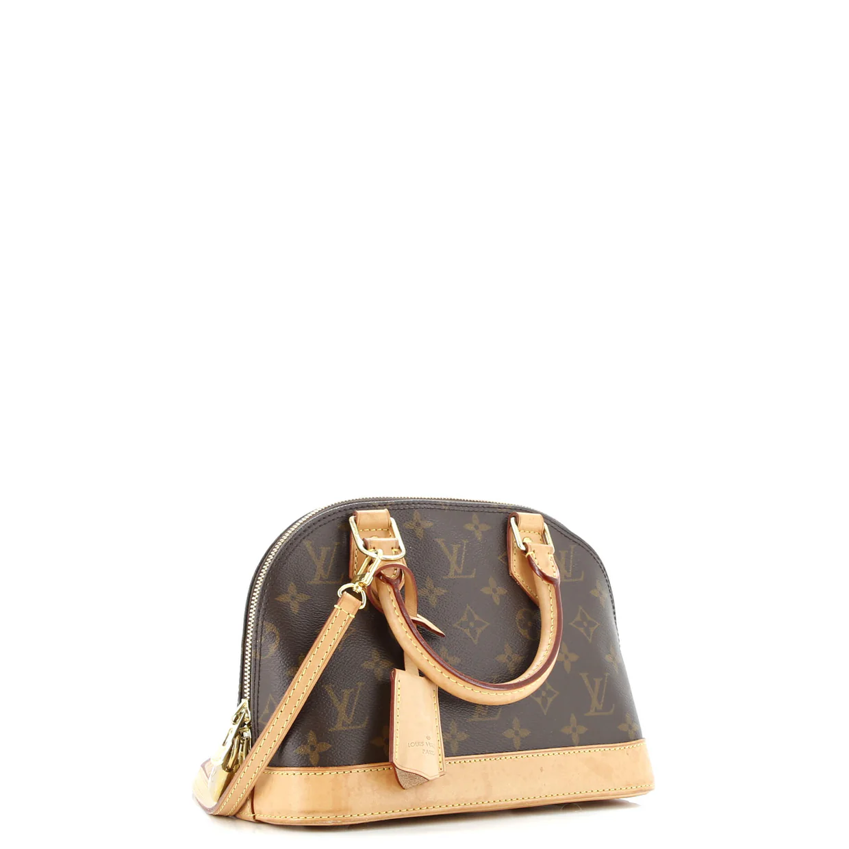 Alma Handbag Monogram Canvas BB - Deep Luxury