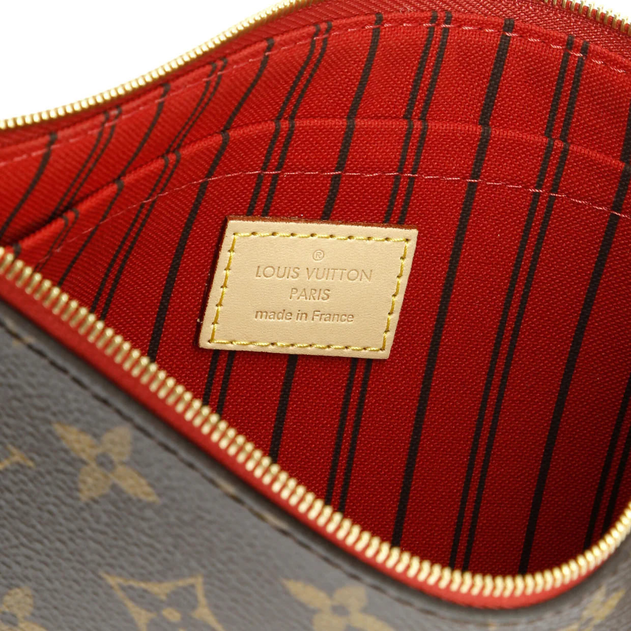 Neverfull Pochette Monogram Canvas Large - Deep Luxury