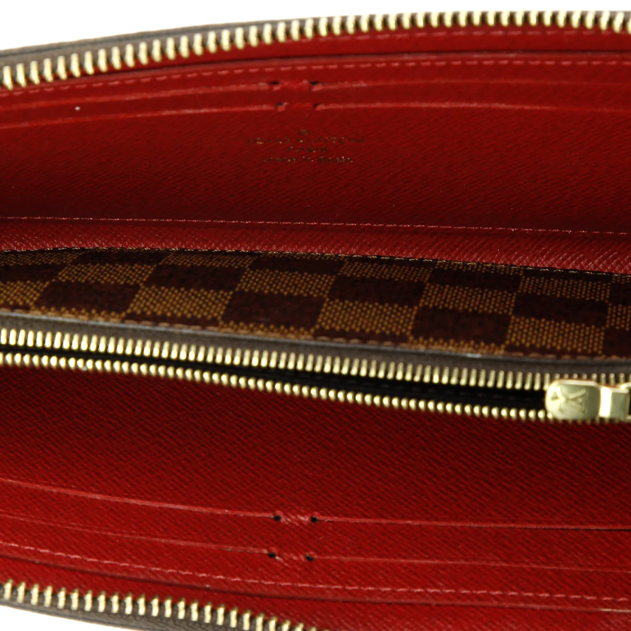 Clemence Wallet Damier - Deep Luxury