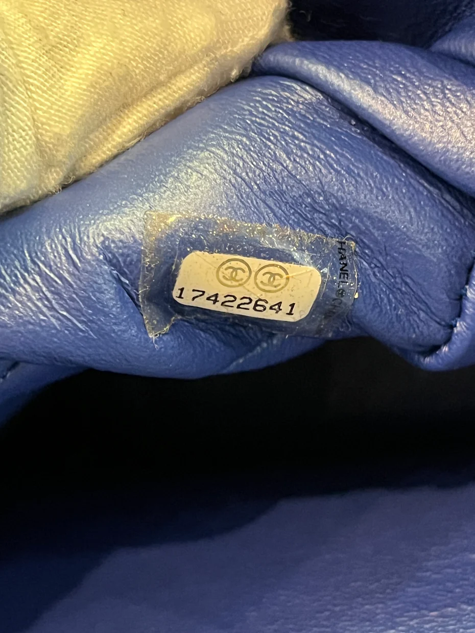 Classic Double Flap Bag Quilted Patent Maxi - Deep Luxury