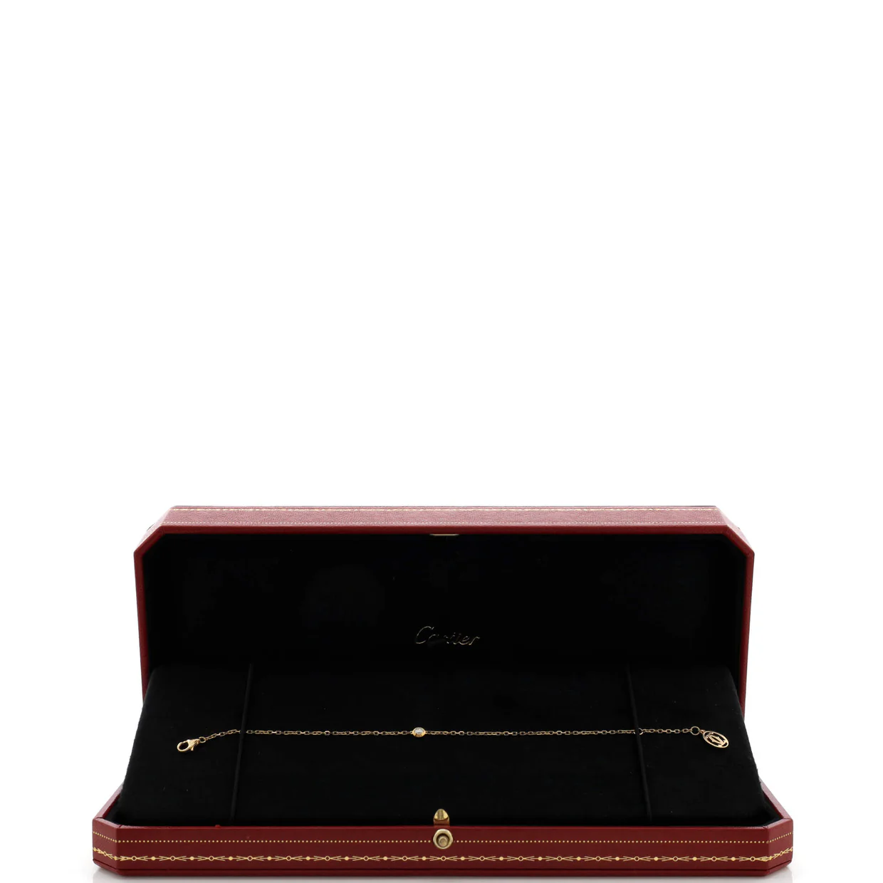 D'Amour Bracelet 18K Yellow Gold and Diamond Small - Deep Luxury