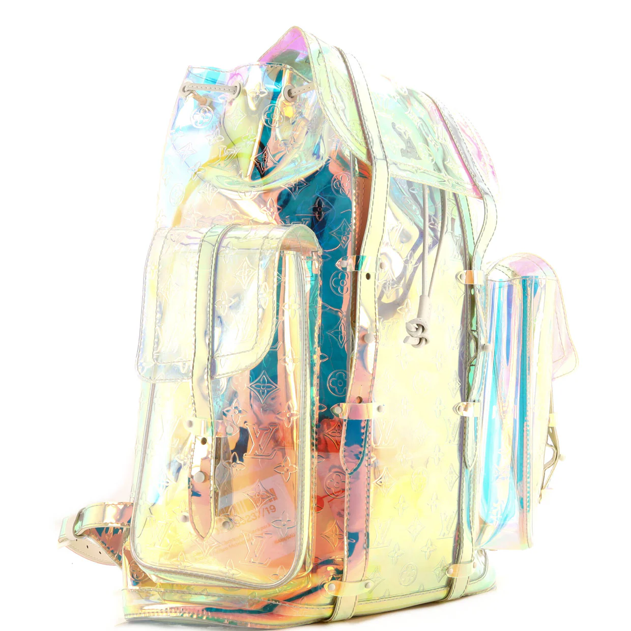 Christopher Backpack Limited Edition Monogram Prism PVC GM - Deep Luxury