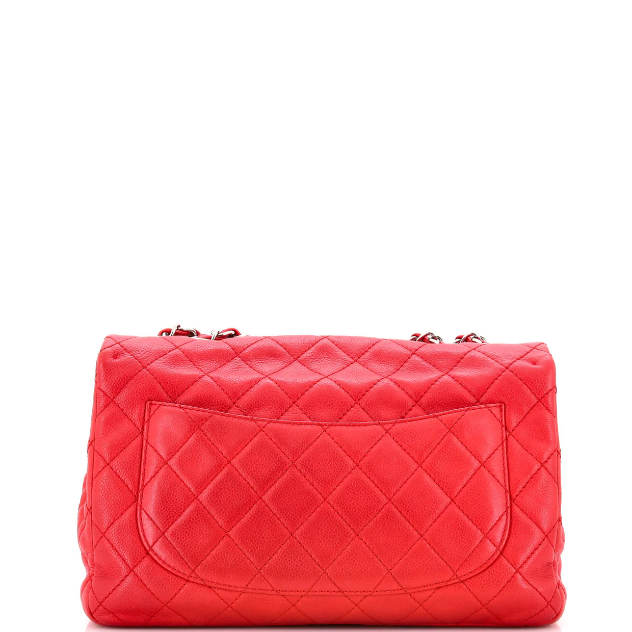 Classic Single Flap Bag Quilted Caviar Jumbo - Deep Luxury