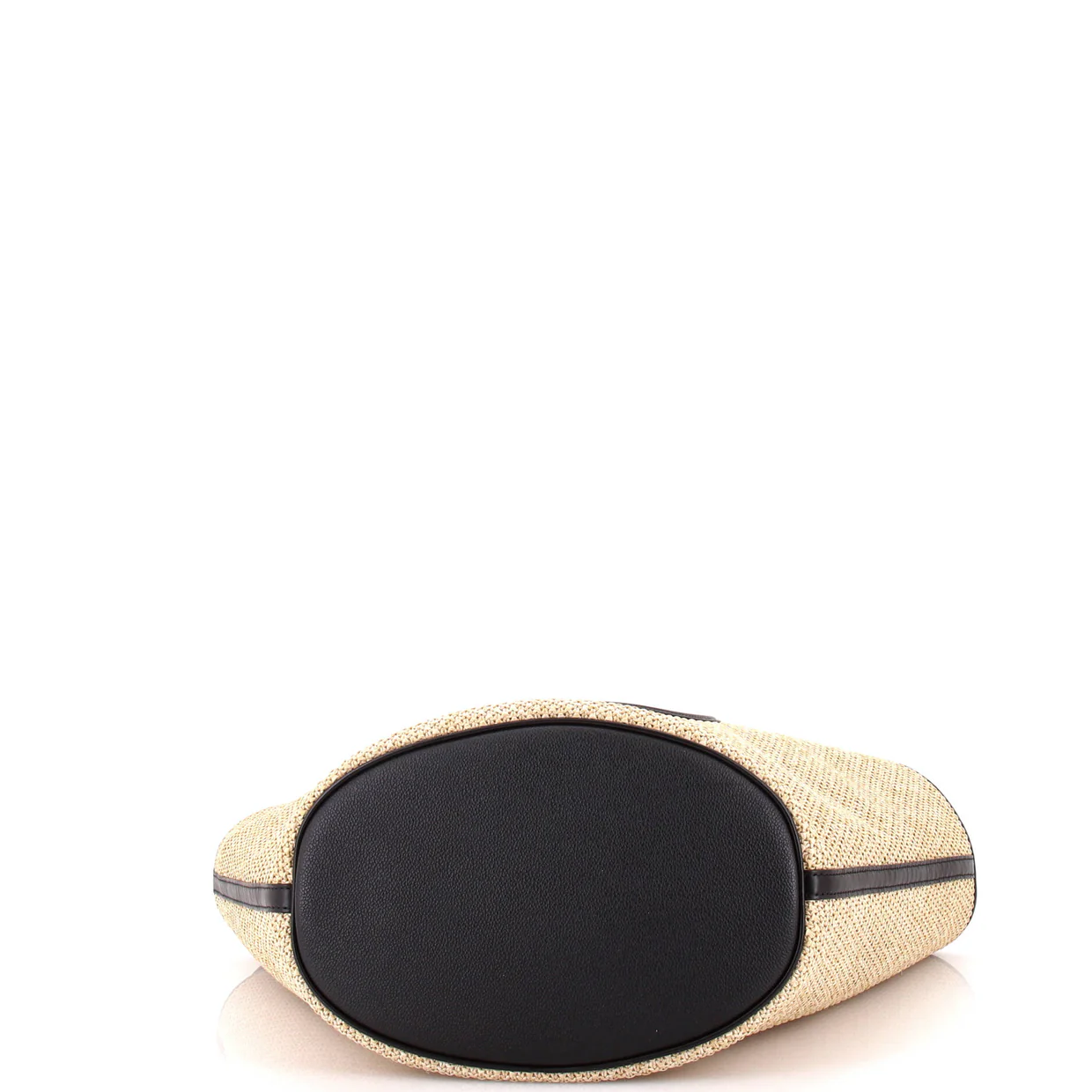 Saint Jacques NM Handbag Raffia and Leather - Deep Luxury