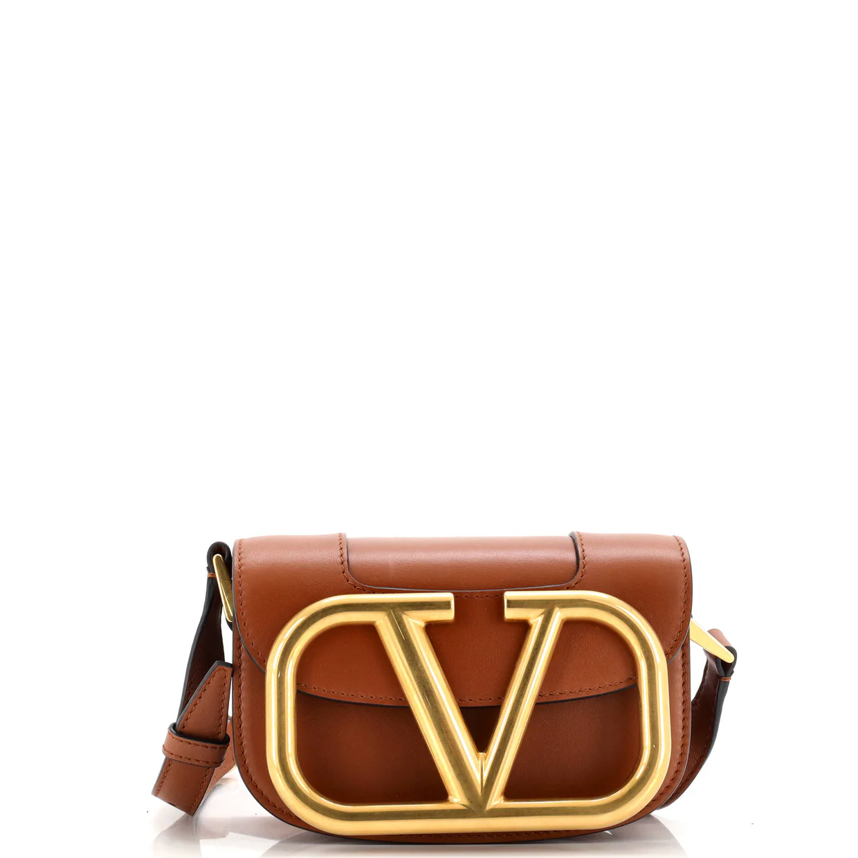 Supervee Crossbody Bag Leather Small - Deep Luxury
