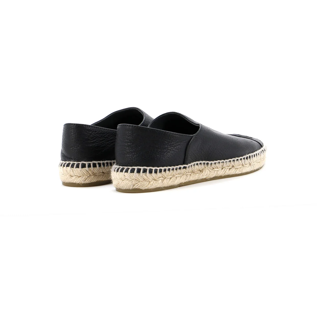 Women's CC Cap Toe Espadrilles Leather - Deep Luxury