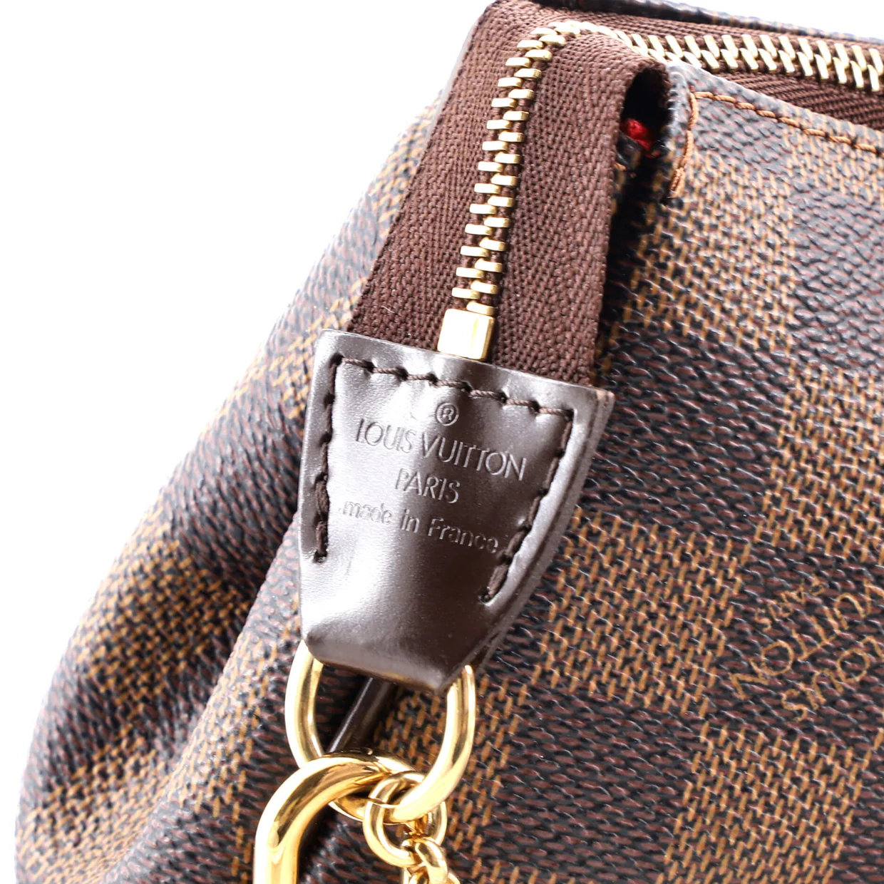 Eva Handbag Damier - Deep Luxury