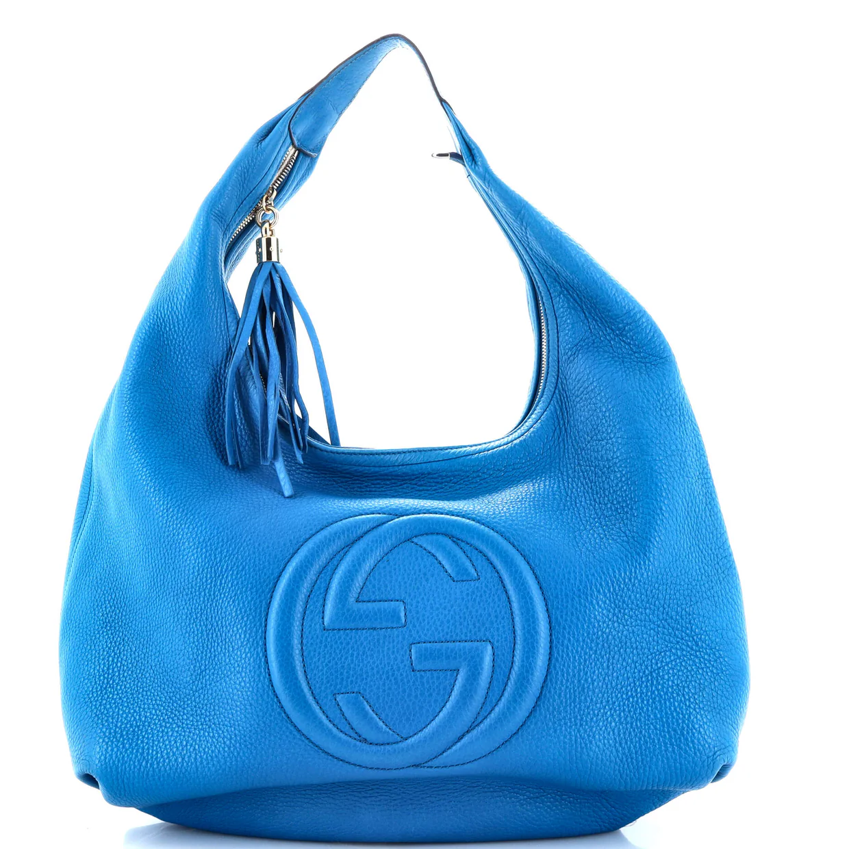 Soho Shoulder Bag Leather Large - Deep Luxury