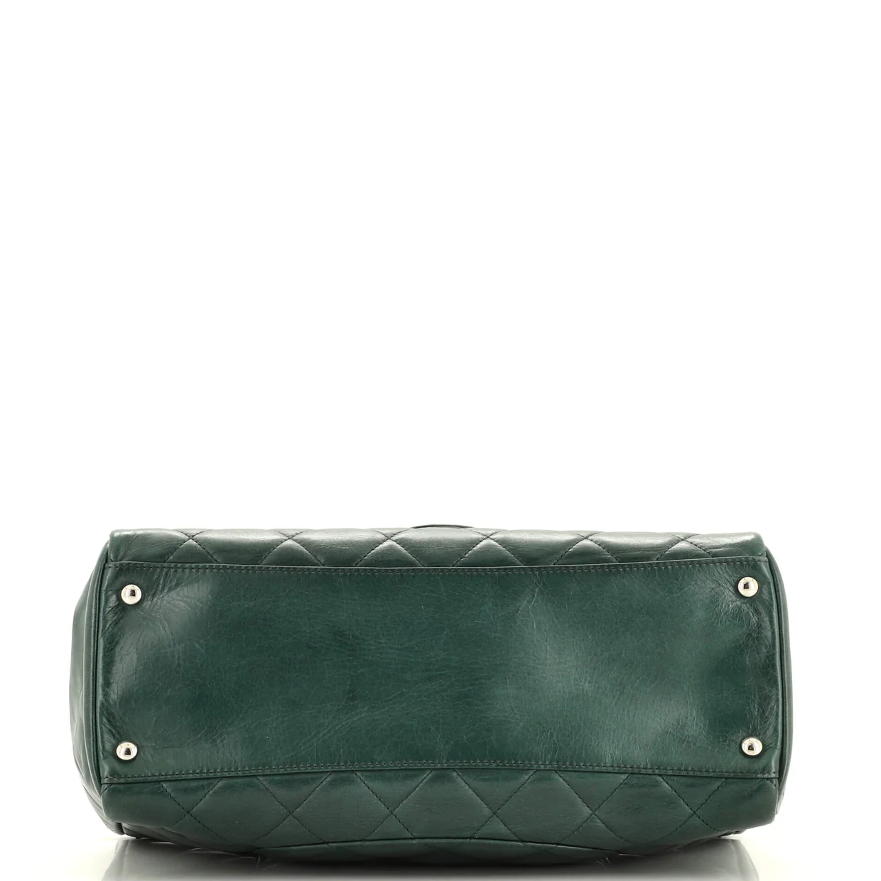 CC Delivery Tote Quilted Glazed Calfskin Small - Deep Luxury