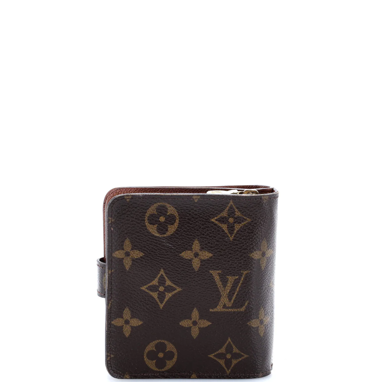 Compact Zippe Wallet Monogram Canvas - Deep Luxury