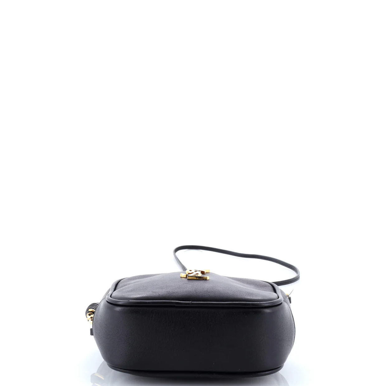 Classic Monogram Blogger Crossbody Bag Leather Small - Deep Luxury