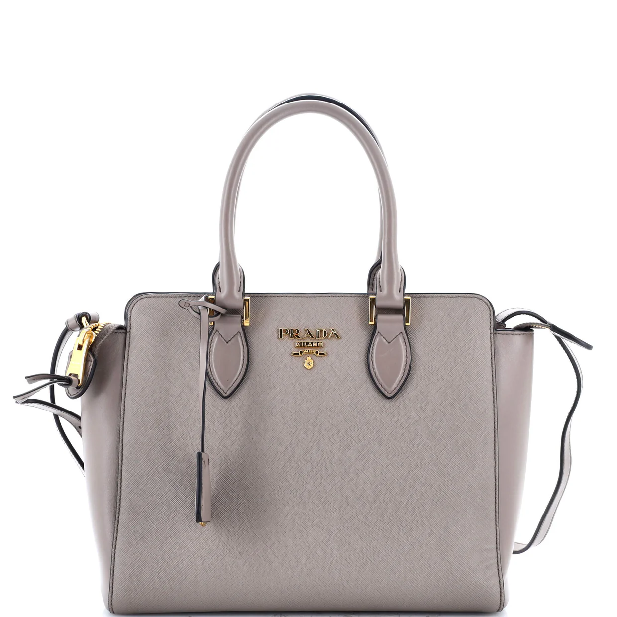 Convertible Tote Saffiano with Soft Calf Small - Deep Luxury
