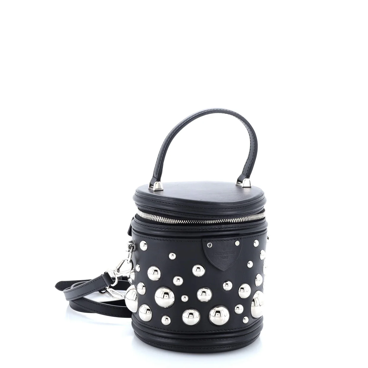 Cannes Handbag Yayoi Kusama Embellished Leather - Deep Luxury