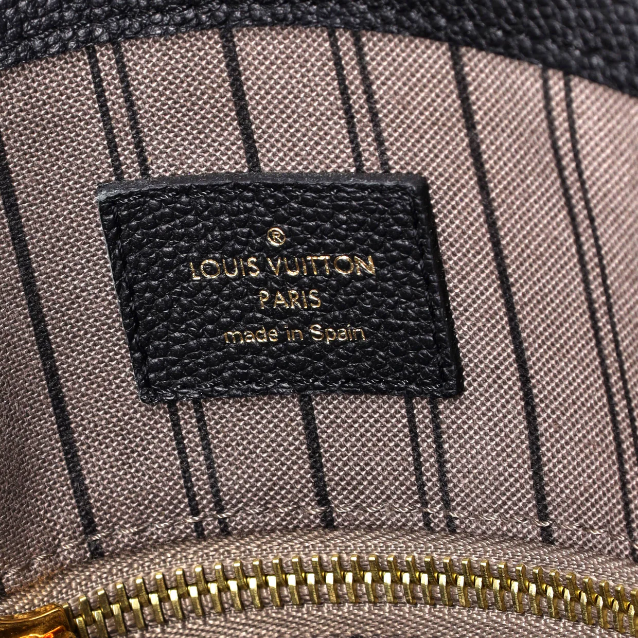 Pont Neuf Handbag Monogram Empreinte Leather MM - Deep Luxury