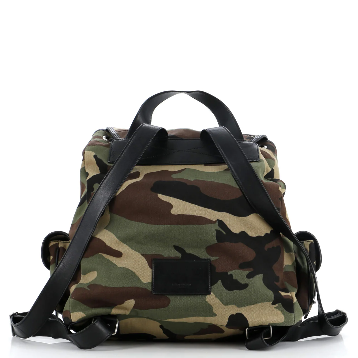 Rock Sac Backpack Camouflage Canvas Medium - Deep Luxury