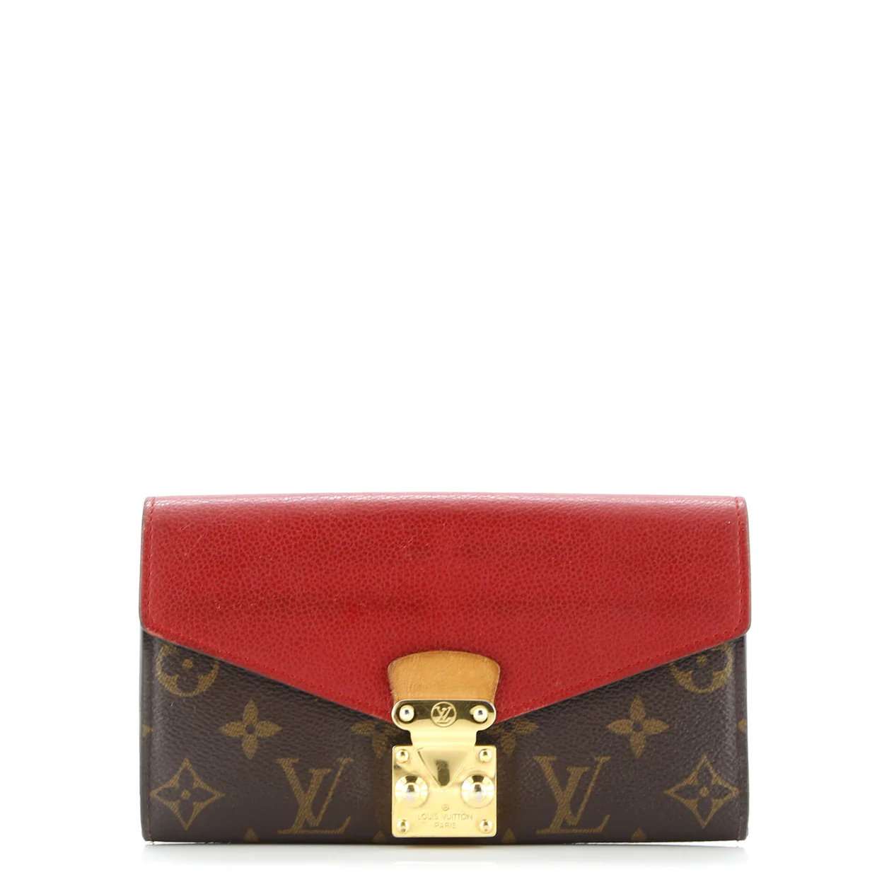 Pallas Wallet Monogram Canvas and Calfskin - Deep Luxury