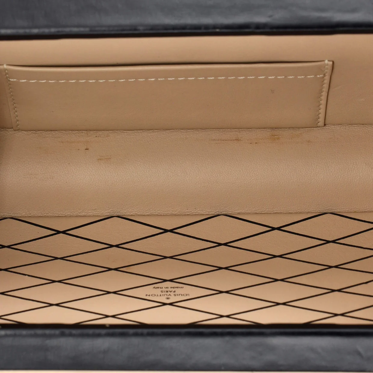 Temple Petite Malle Handbag Leather - Deep Luxury