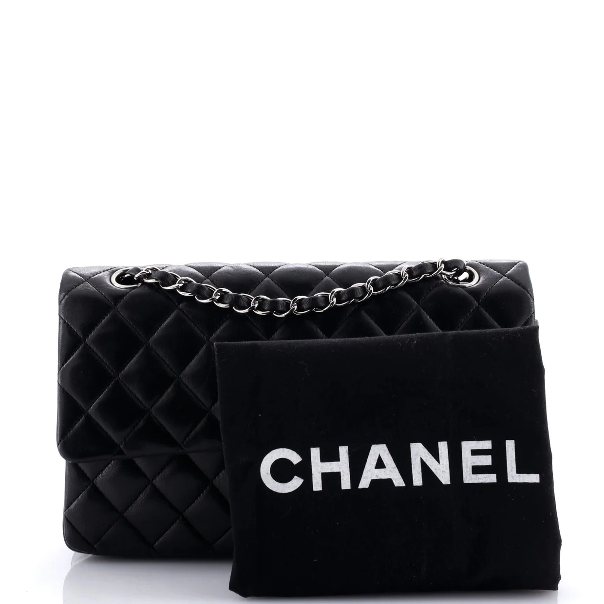 Vintage Classic Double Flap Bag Quilted Lambskin Medium - Deep Luxury