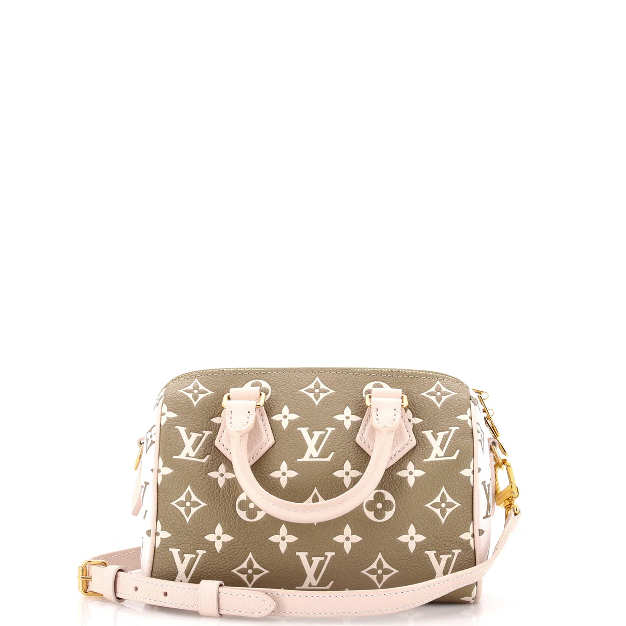 Speedy Bandouliere Bag Spring in the City Monogram Empreinte Leather 20 - Deep Luxury