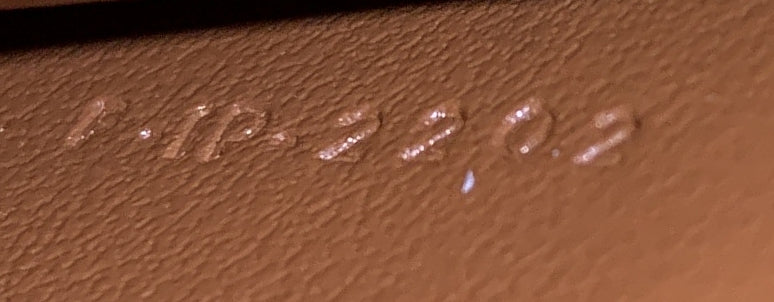 Tabou Clutch with Strap Triomphe Coated Canvas - Deep Luxury