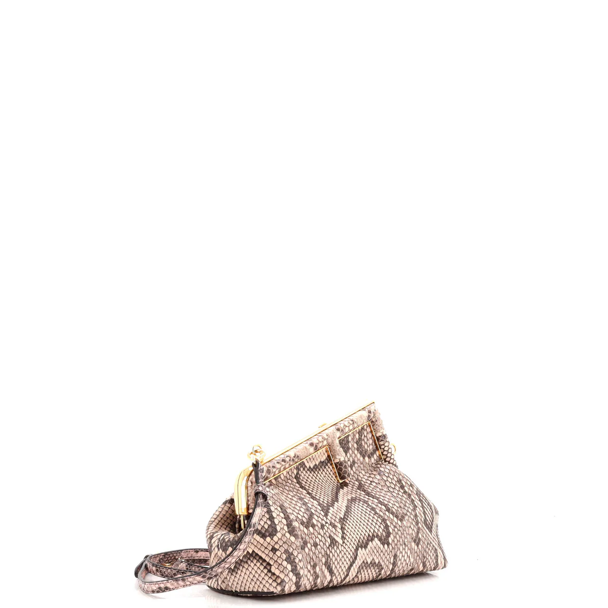 First Bag Python Small - Deep Luxury