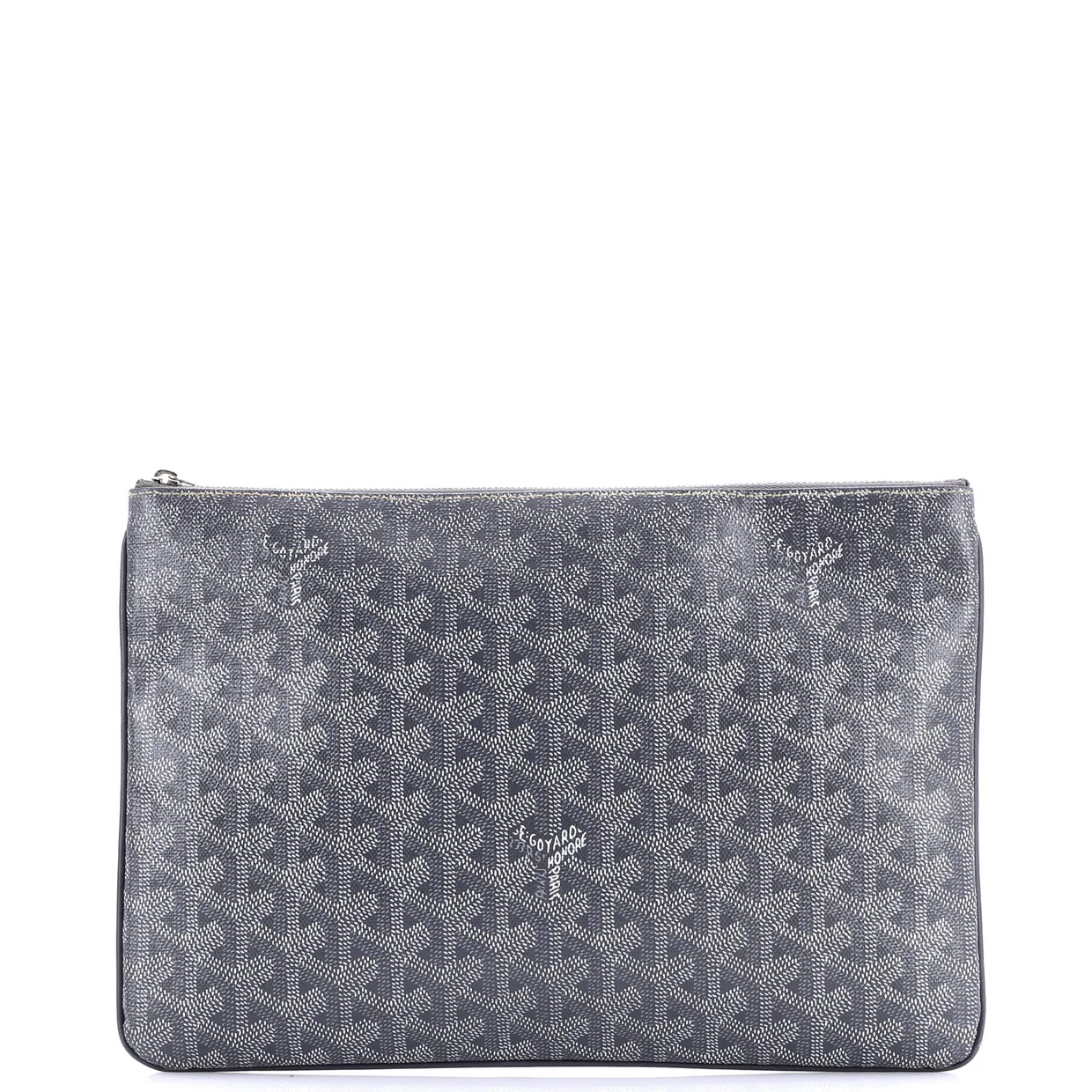 Senat Zip Pouch Coated Canvas MM - Deep Luxury
