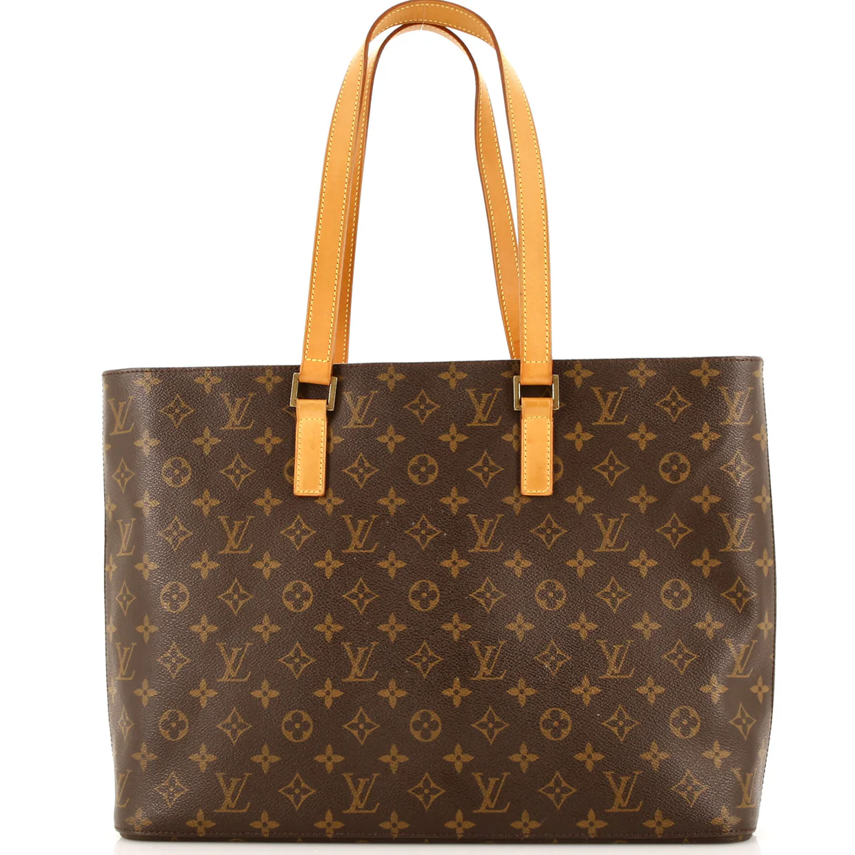 Luco Handbag Monogram Canvas - Deep Luxury