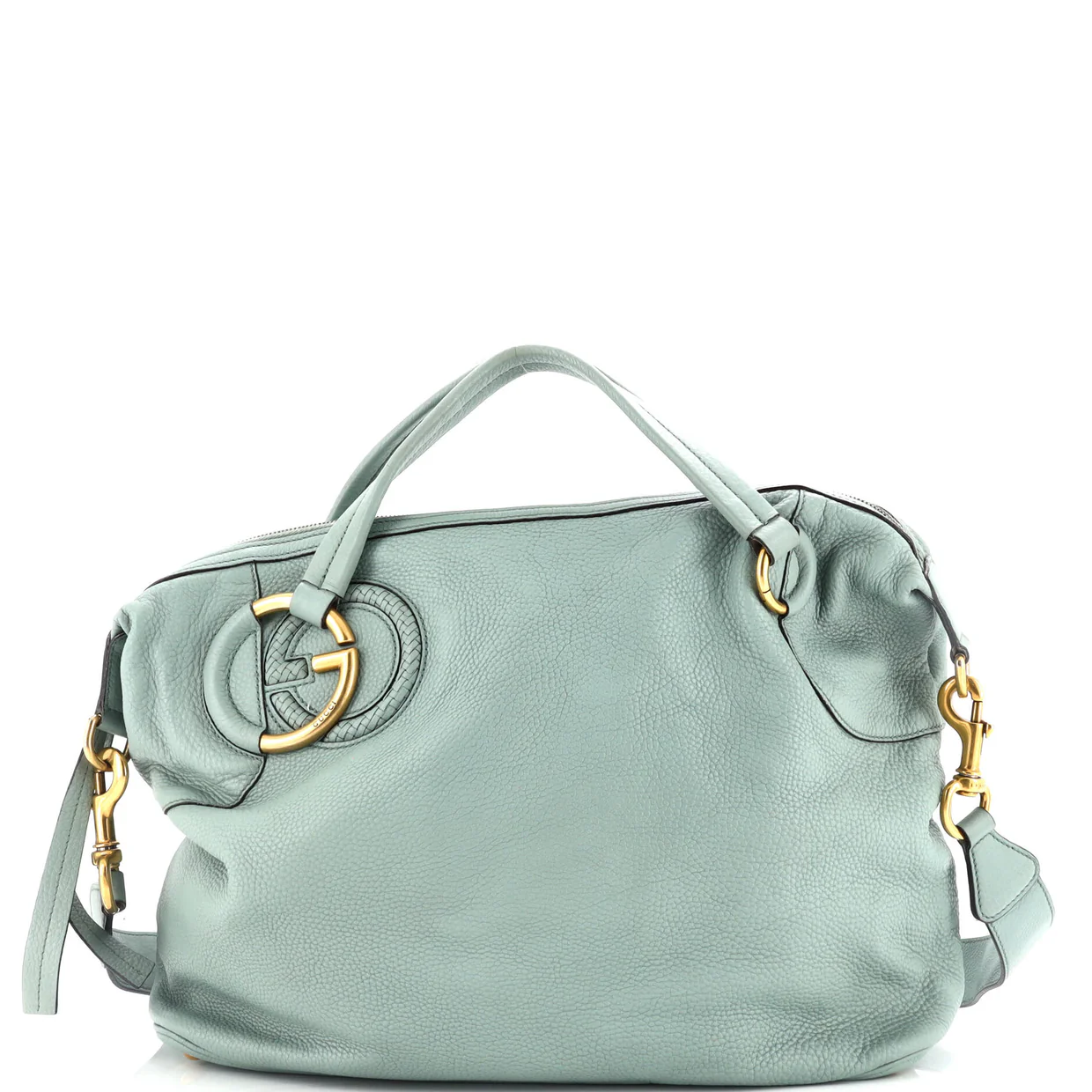 Twill Satchel Leather - Deep Luxury