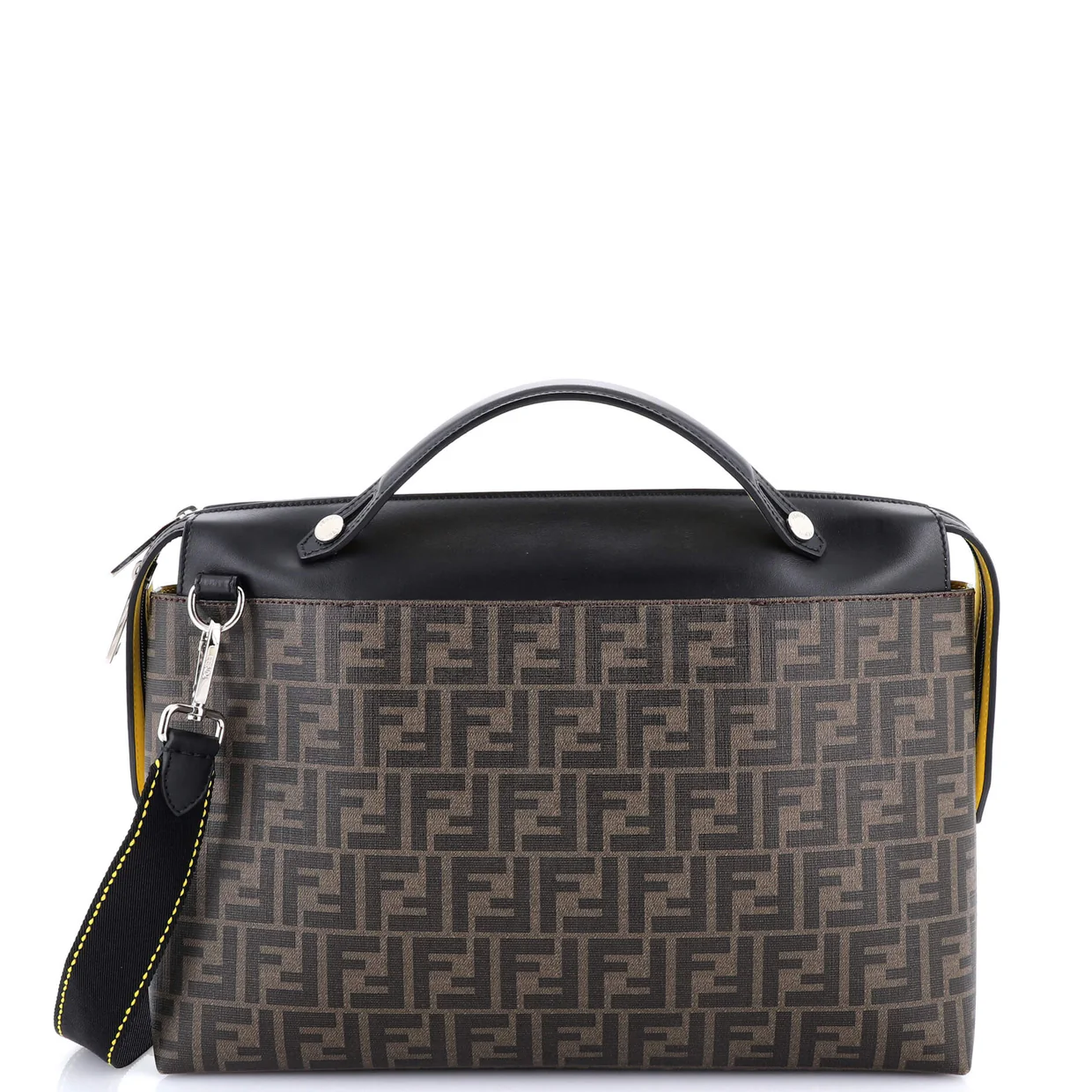 By The Way Laptop Briefcase Zucca Coated Canvas - Deep Luxury