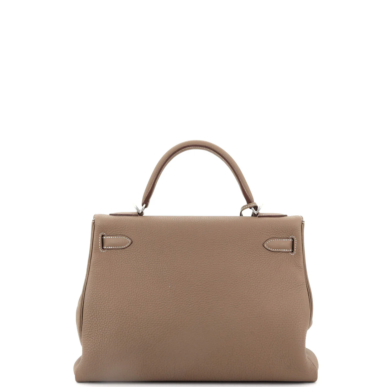 Kelly Handbag Grey Togo with Palladium Hardware 32 - Deep Luxury