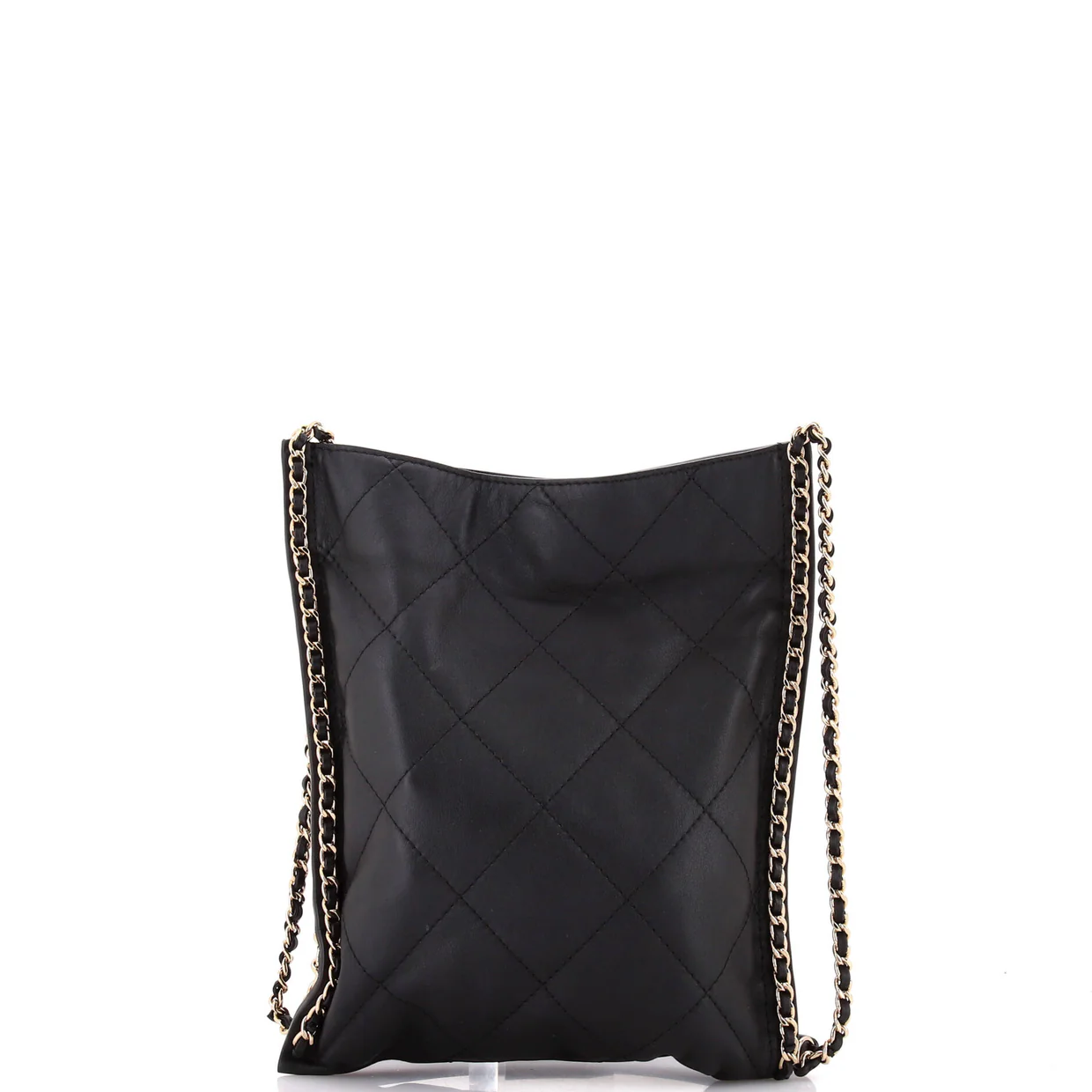 Flat Shopping Bag Quilted Calfskin Small - Deep Luxury