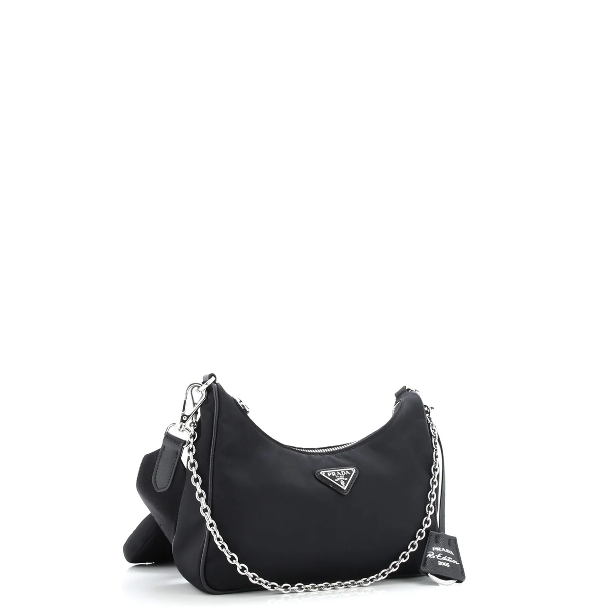 Re-Edition 2005 Shoulder Bag Tessuto Small - Deep Luxury