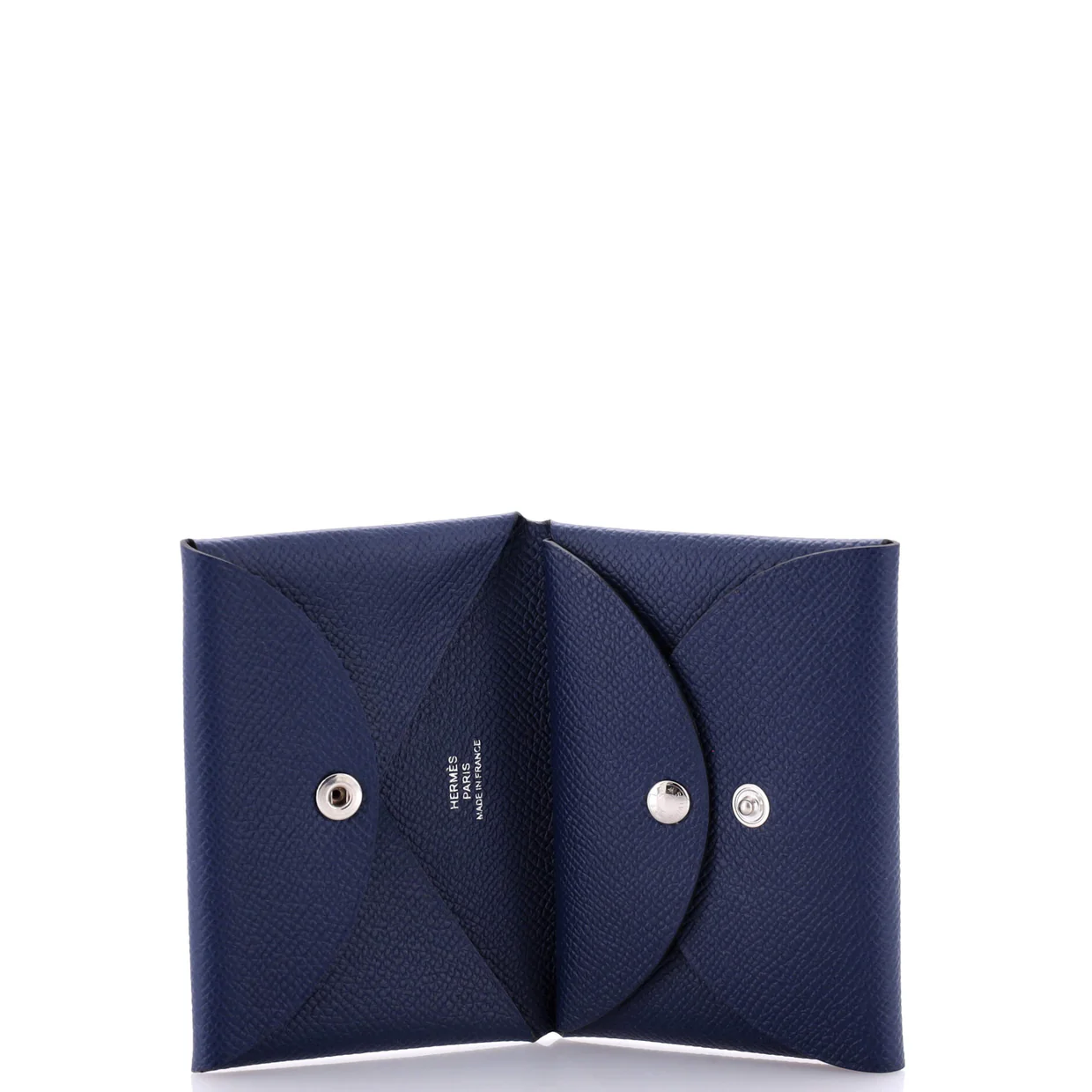 Calvi Duo Card Holder Epsom - Deep Luxury