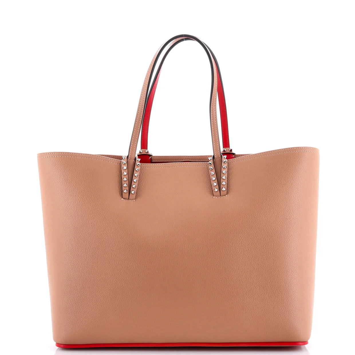 Cabata East West Tote Leather Large - Deep Luxury