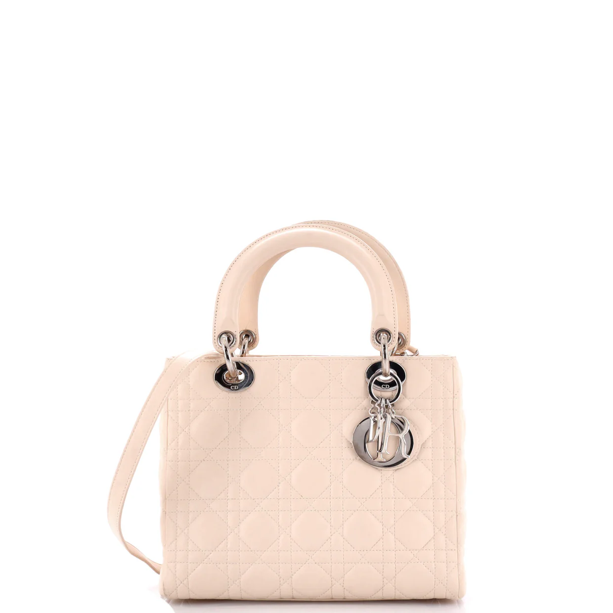 Lady Dior Bag Cannage Quilt Lambskin Medium - Deep Luxury