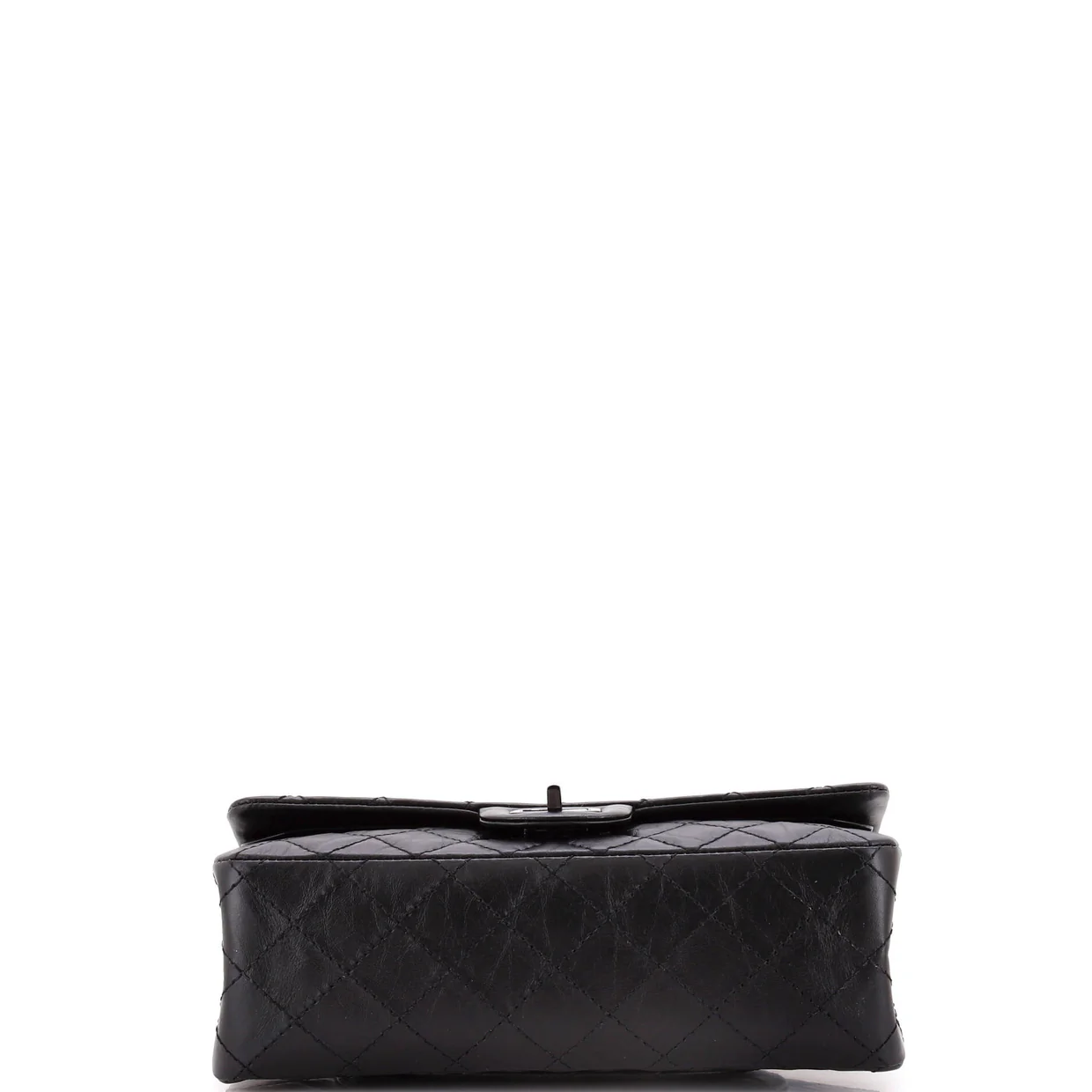 So Black Reissue 2.55 Flap Bag Quilted Aged Calfskin 225 - Deep Luxury