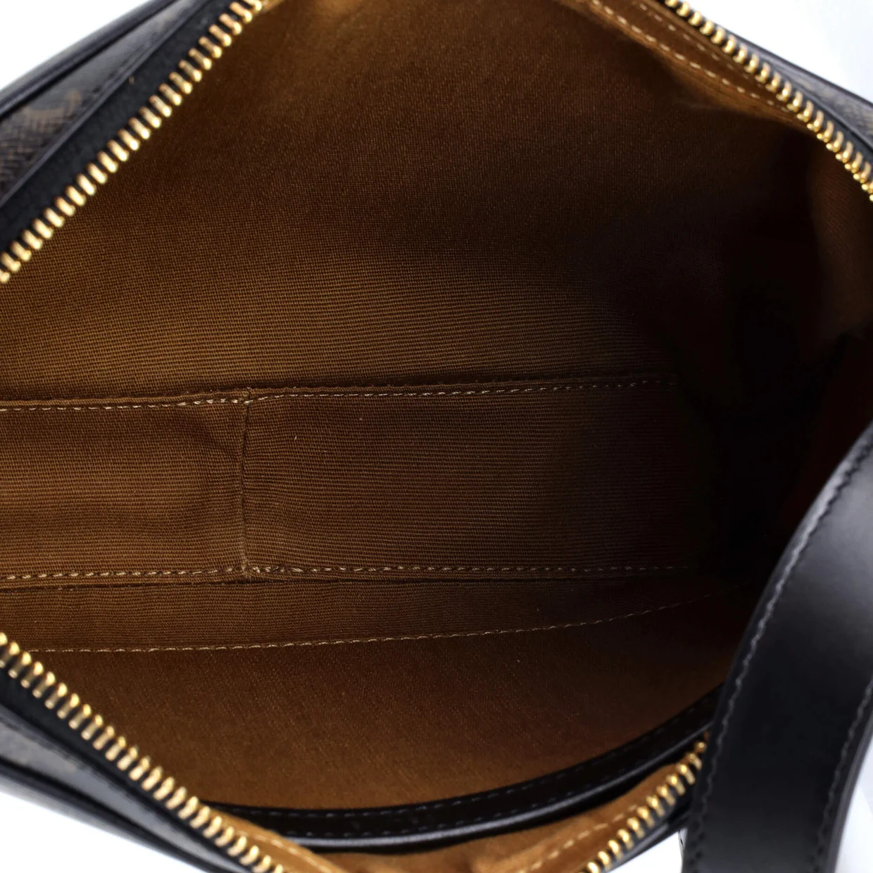 Logo Messenger Bag Triomphe Coated Canvas Medium - Deep Luxury