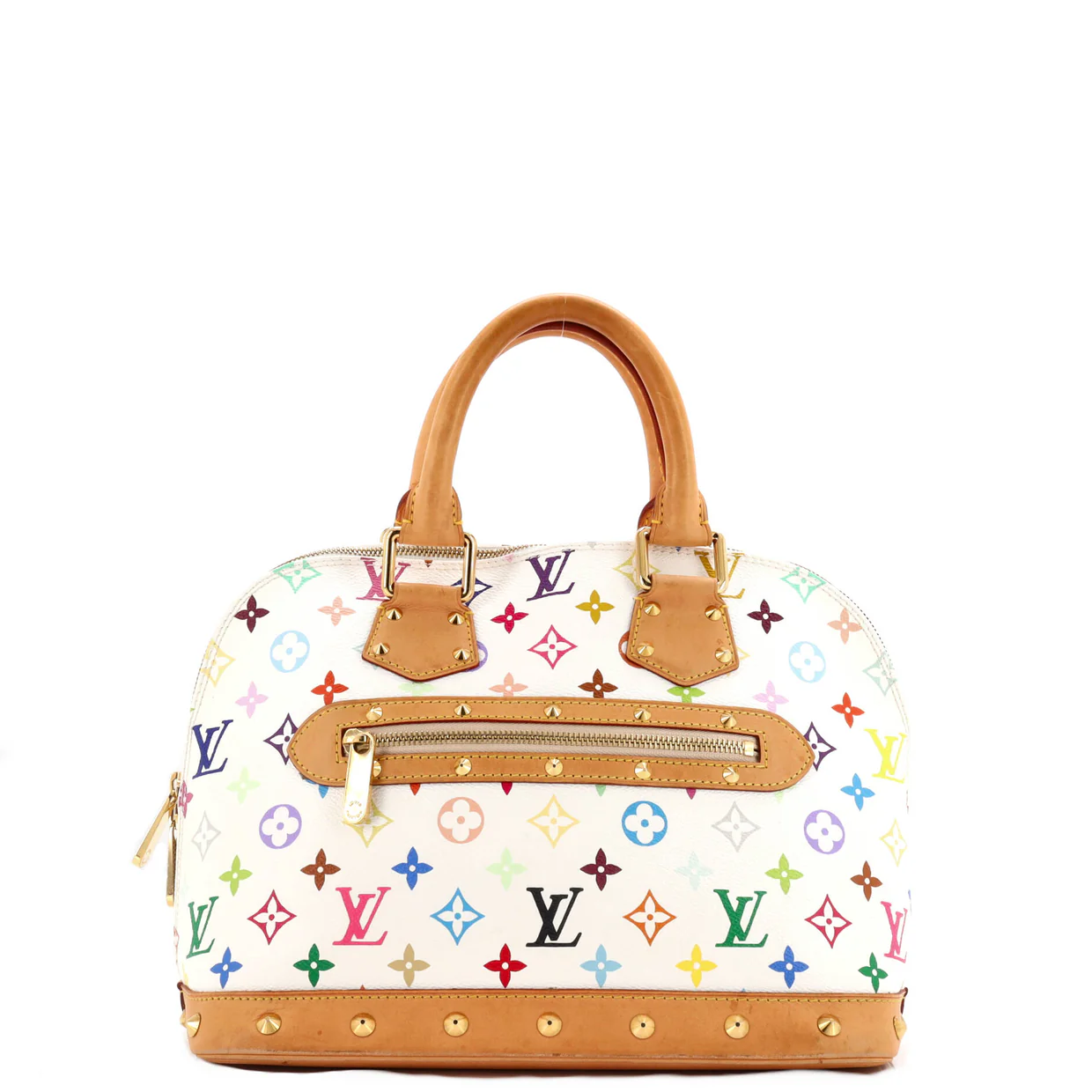 Alma Handbag Monogram Multicolor PM - Deep Luxury