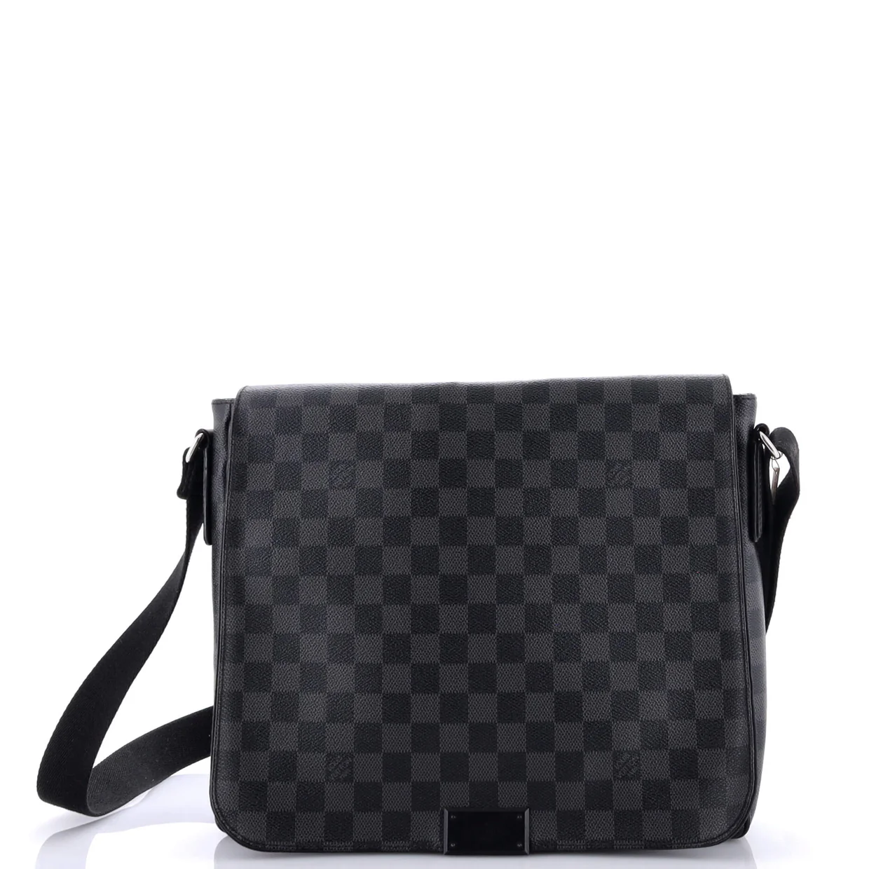 District Messenger Bag Damier Graphite MM - Deep Luxury