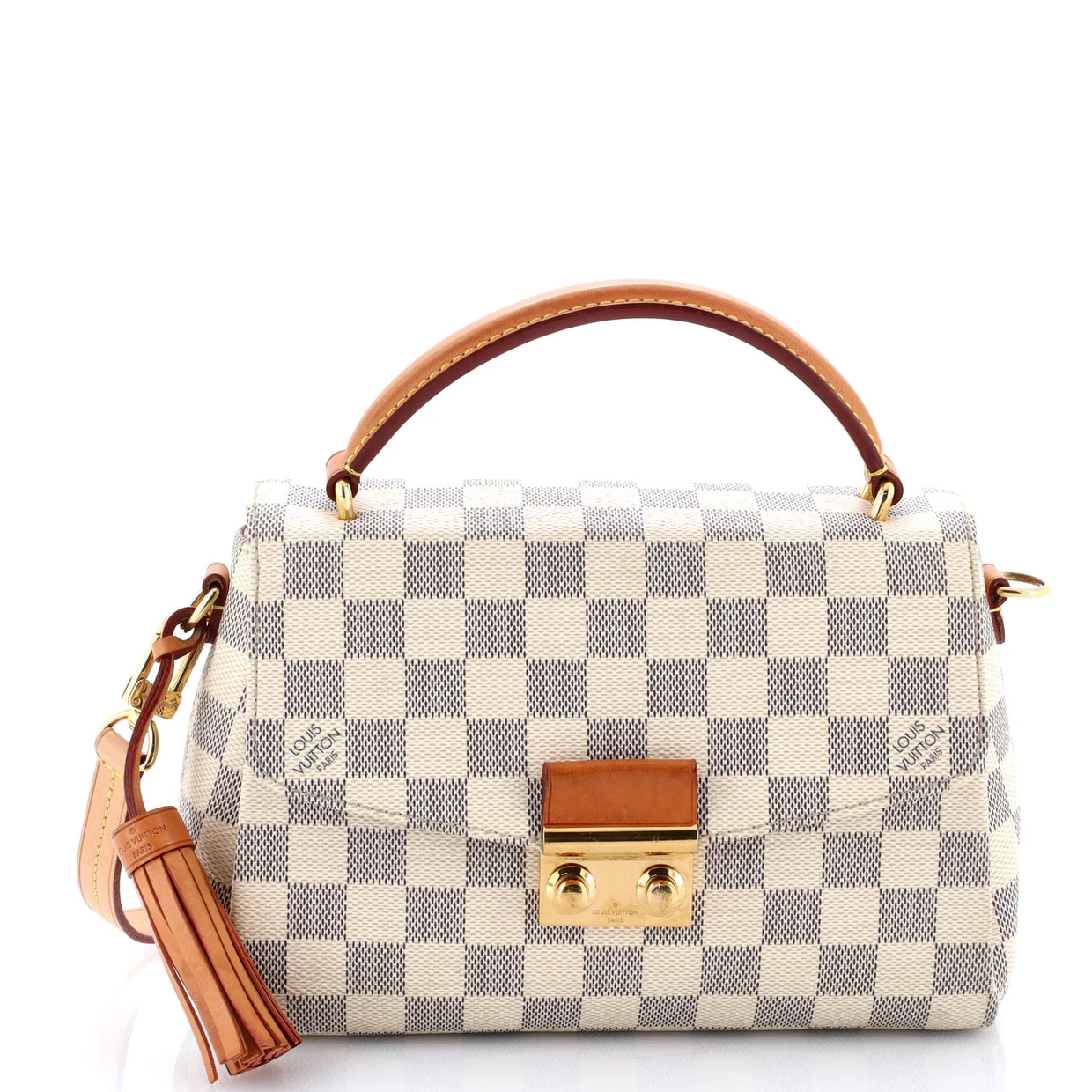 Croisette Handbag Damier - Deep Luxury