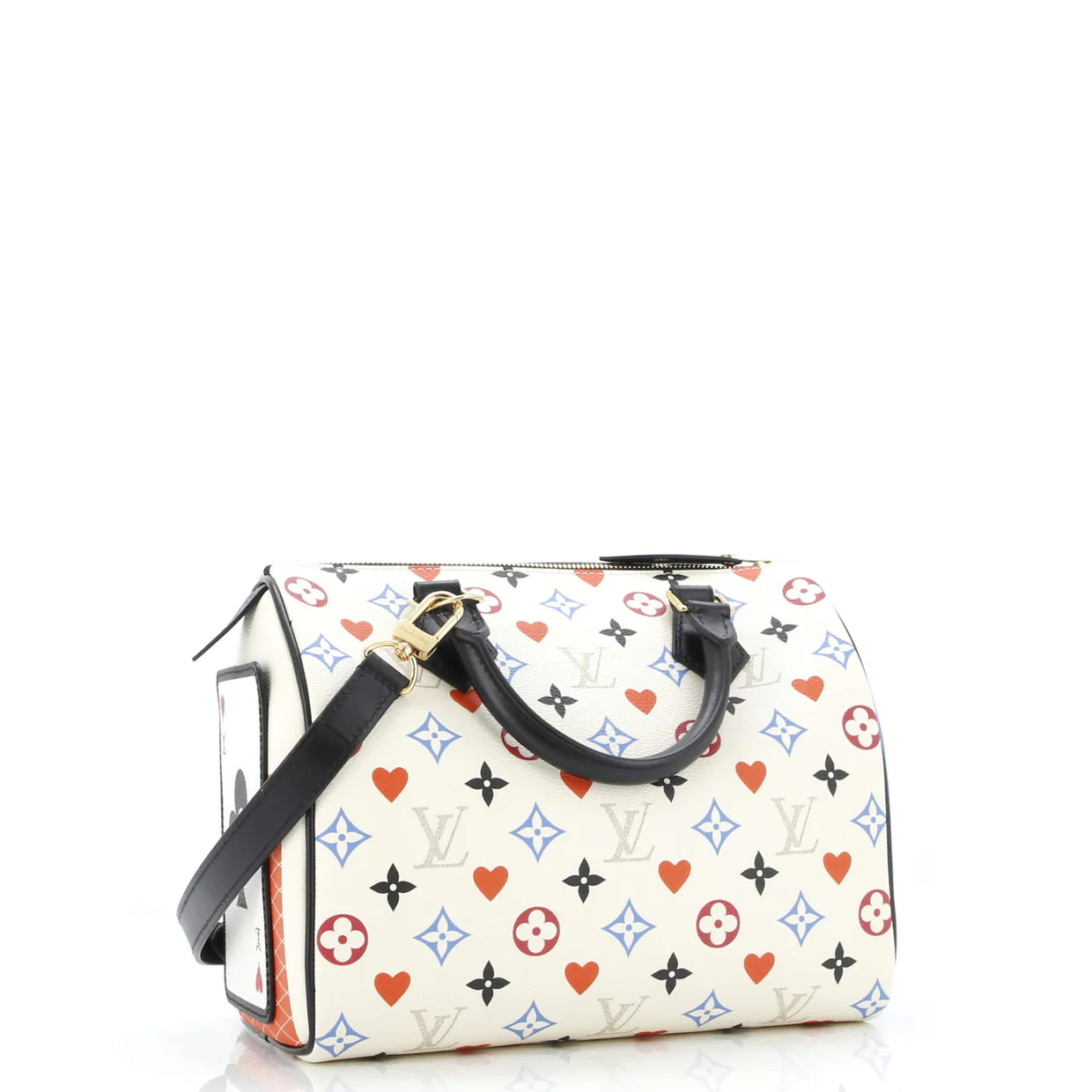 Speedy Bandouliere Bag Limited Edition Game On Multicolor Monogram 25 - Deep Luxury