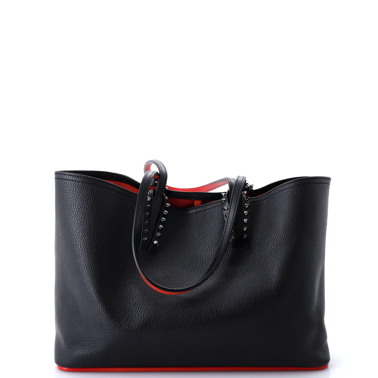 Cabata East West Tote Leather Small - Deep Luxury