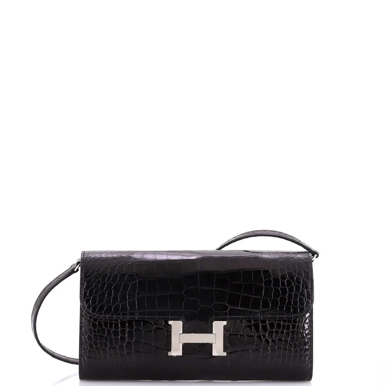 Constance To Go Wallet Alligator - Deep Luxury