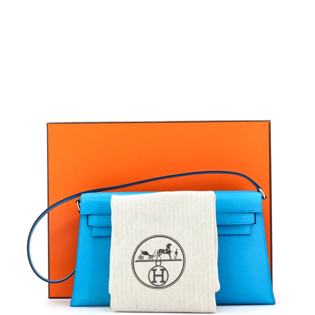 Kelly Elan Shoulder Bag Chevre Chamkila - Deep Luxury