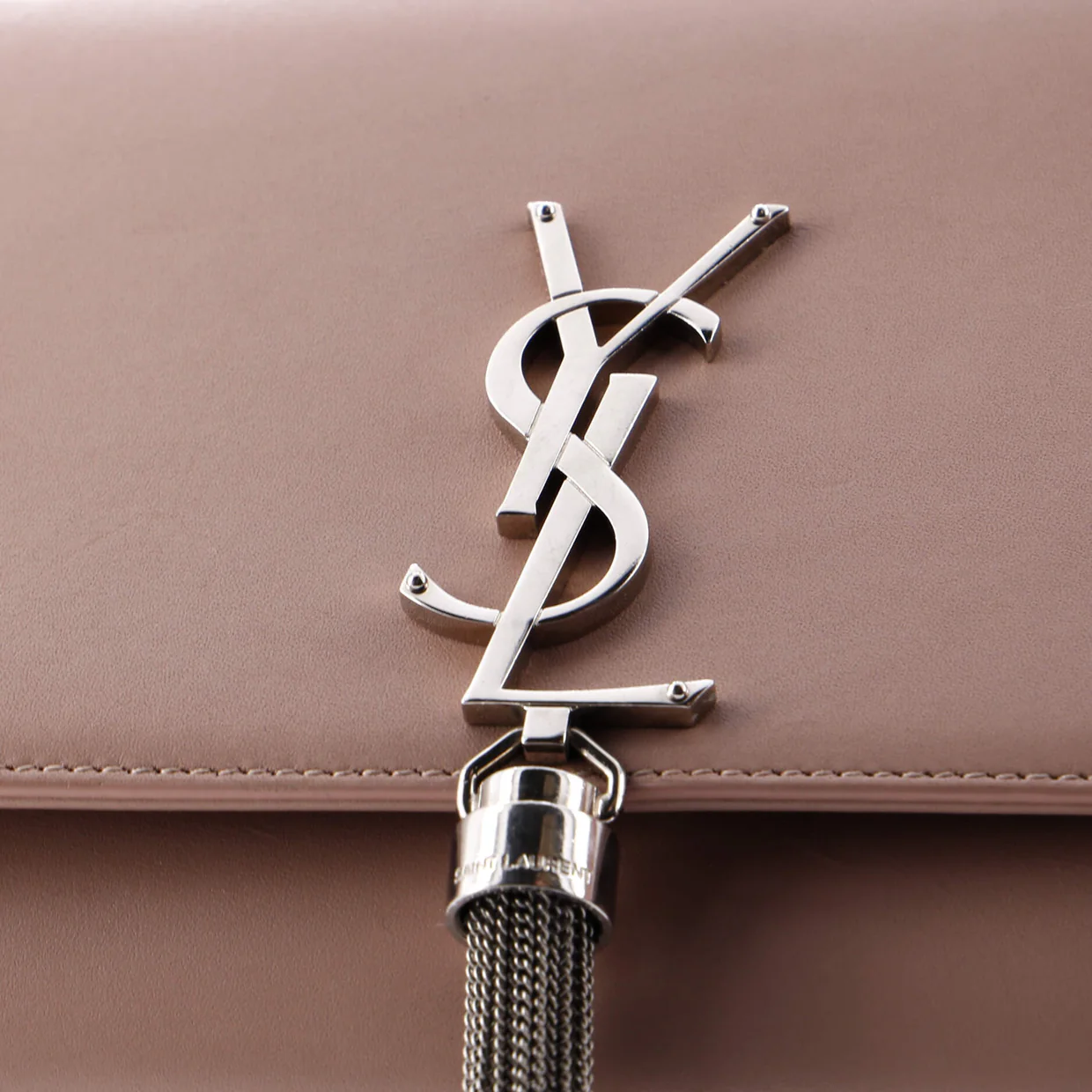 Classic Monogram Tassel Crossbody Bag Leather Medium - Deep Luxury