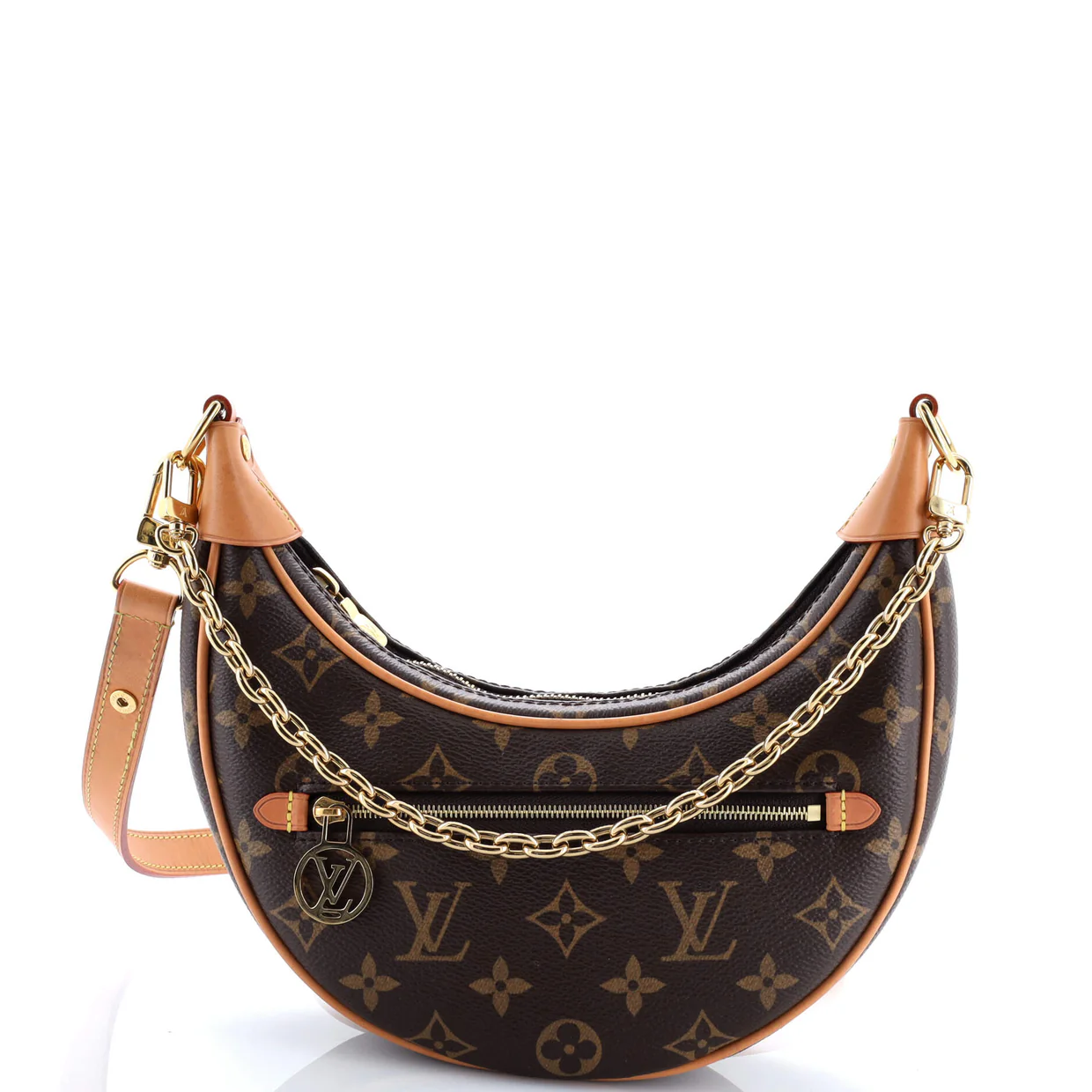 Loop Handbag Monogram Canvas - Deep Luxury