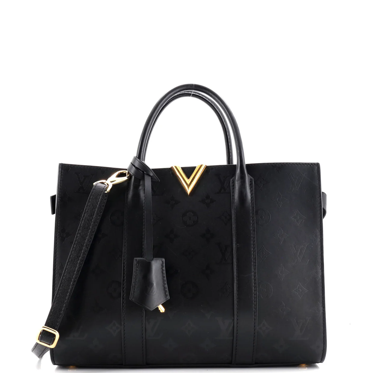 Very Tote Monogram Leather MM - Deep Luxury