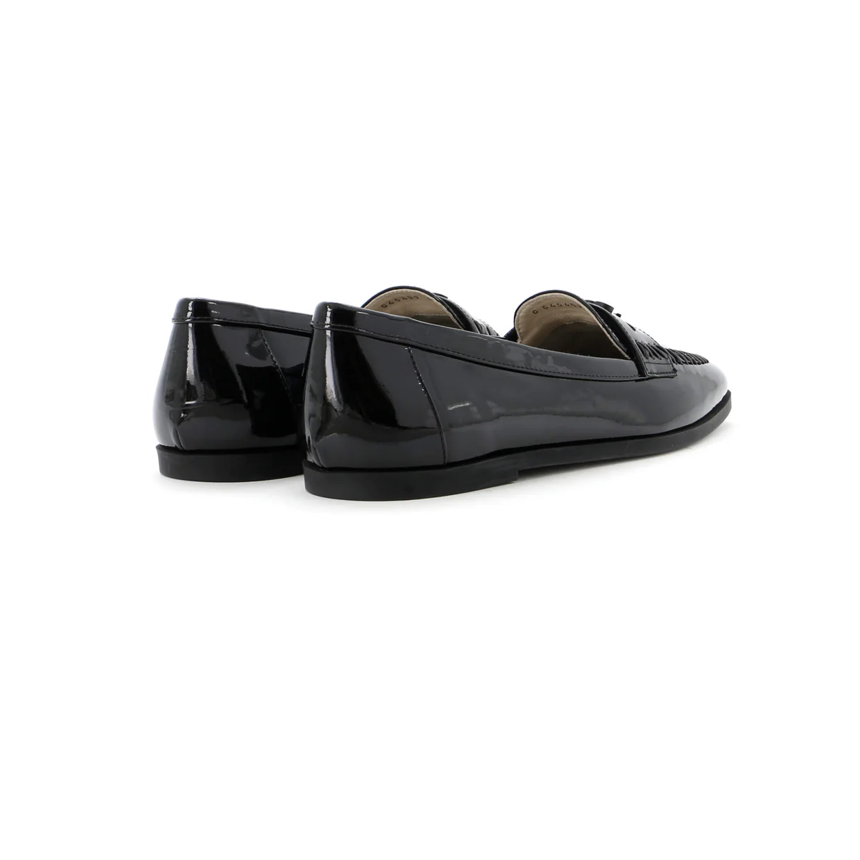 Women's CC Loafers Stitched Patent - Deep Luxury
