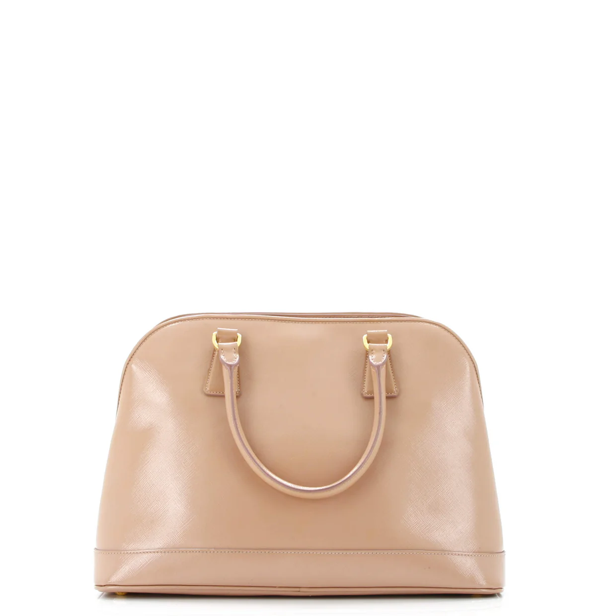 Open Promenade Bag Vernice Saffiano Leather Large - Deep Luxury